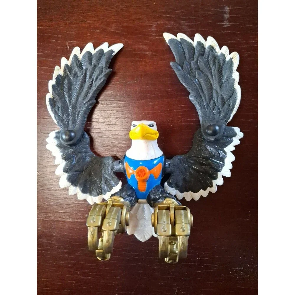 Fisher Price Mattel Rescue Heroes Swoops Eagle Action Figure 2001
